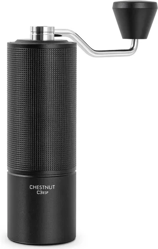 Vista 10 de Timmore Castaño C2S - Molinillo de café manual con ajuste interno de molienda ajustable, capacidad de 20g, molinillo de café manual con rebaba