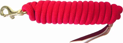 Vista 8 de Hamilton 5/8" x 10' Poly Cowboy Horse Lead Rope, Azul