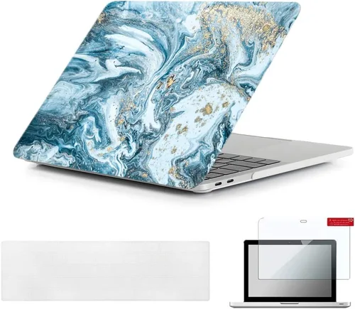 Vista 40 de Se7enline Funda rígida compatible con MacBook Pro de 13 pulgadas para Mac Pro de 13 pulgadas con/sin Touch Bar A1706/A1708/A1989/A2159 2016-2023