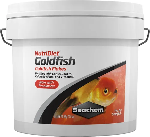 Vista 2 de Seachem NutriDiet Probiótico Goldfish Flakes - 3.53 oz