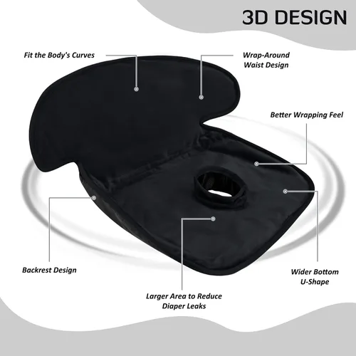 Vista 8 de INFANZIA Protector de Asiento para Auto, Protector de Asiento para Coche Impermeable para Entrenamiento de Baño para Niños Pequeños, Bebés