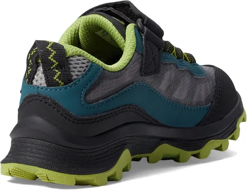 Vista 5 de Merrell Moab Speed - Tenis de senderismo impermeables con cierre alternativo bajo para niños