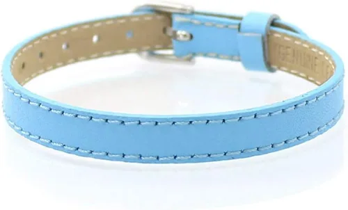 Vista 8 de Ginooars 10/20 pulseras de cuero genuino de 0.315 pulgadas (0.315 in), pulseras deslizantes para letras deslizantes de 0.315 pulgadas, dijes