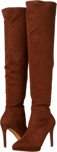 Vista 7 de Jessica Simpson Vallrie Botas de tacón de aguja de gamuza sintética para mujer