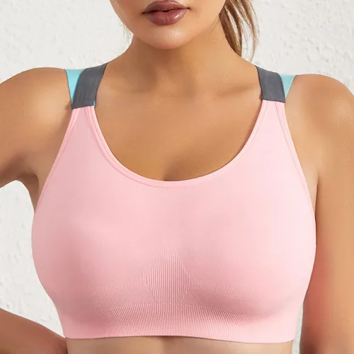 Vista 3 de Womens Unlined Bras Zury Water Wave Hair Blue Suit Front Maternity Top Nursing for Moms White Strappy Top Travel Needs