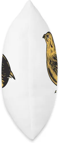 Vista 2 de Quail, Bird, Quail, Animals, Dwarf Quail Throw Pillow