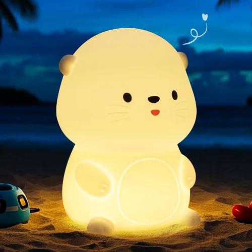 Vista 12 de YuanDian Luz Nocturna de Ajolote, Regalo para Adultos, Adolescentes y Bebés. Decora el Dormitorio de los Niños con Lindas Luces Nocturnas de Ajolote