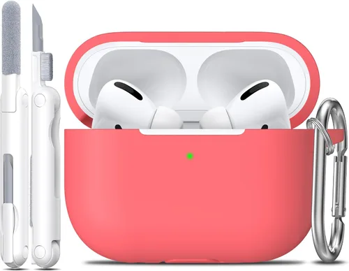 Vista 105 de R-fun for AirPods 2nd/1st Case Silicone Cover, Banana Violet Violeta plátano
