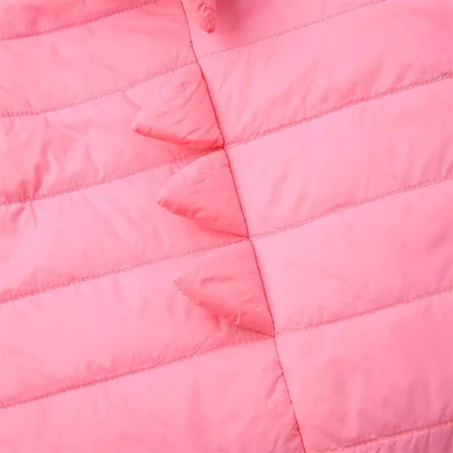 Vista 7 de Chaleco sin mangas con capucha para niños y niñas pequeños, con diseño de dinosaurio, abrigo para otoño e invierno, abrigo, abrigo, abrigo, abrigo