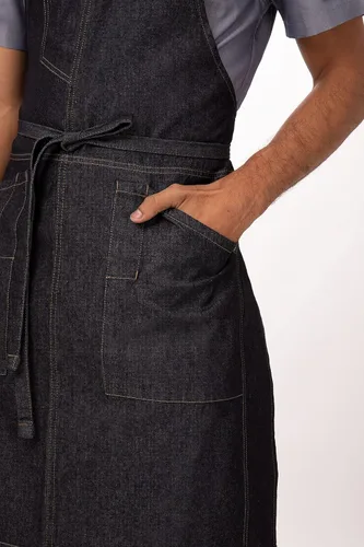 Vista 5 de Chef Works Unisex Berkeley Bib Apron
