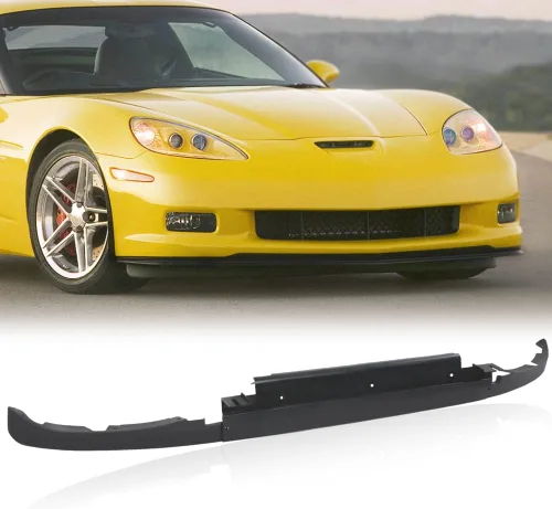 Vista 10 de PIT66 Conjunto de Deflector de Aire del Alerón Inferior Delantero Compatible con Chevy C5 Corvette 1997-2004 con Soporte Lateral