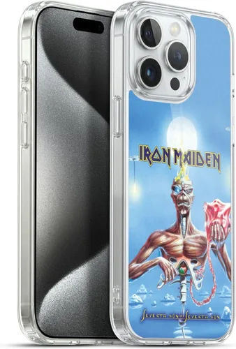 Vista 120 de Head Case Designs Funda de gel suave con licencia oficial de Iron Maiden Brave New World, compatible con Apple iPhone 7 Plus/iPhone 8 Plus Nuevo