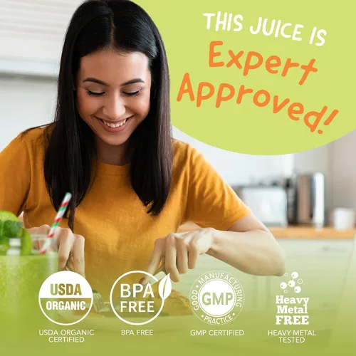 Vista 4 de Jugo de aloe vera, suplemento de aloe para nutrición de la piel, pulpa de aloe, fibra de aloe, salud intestinal y apoyo inmunológico, jugo de aloe