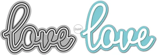 Vista 27 de DzIxY Happy Birthday Abrazos Palabras Troqueles de corte de metal para hacer tarjetas, kit de papel de relieve, troquelados, plantillas de máquina