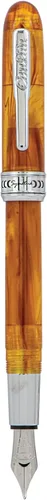 Vista 3 de Conklin Symetrik - Pluma estilográfica en caramelo Sundae con punta de punta, lujoso instrumento de escritura para escritura creativa y expresiva