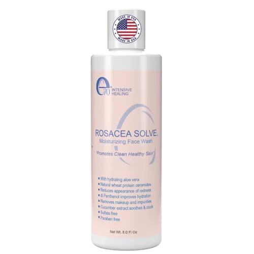 Vista 13 de Tratamiento para rosácea para el cuidado de la piel facial en crema para mujeres y hombres (paquete de 2) - Hidratante suave que reduce