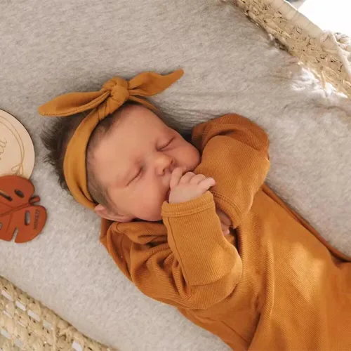 Vista 4 de Angelbaby Muñecas de Bebé Reborn de Vida Real Lindas Durmientes de 20 Pulgadas de Silicona de Cuerpo Completo Realistas de Bebé Recién Nacido Niño