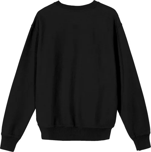 Vista 4 de Bioworld Five Nights at Freddy's Characters and Multi-Color Sleeve Title - Sudadera de cuello redondo para adulto