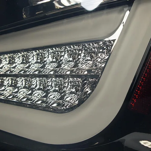 Vista 7 de SPEC-D TUNING Faros traseros LED de barra de humo negro brillante compatibles con modelos Scion tC 2011-2013 con fecha de producción antes de mayo