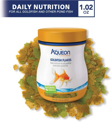 Vista 2 de Aqueon Goldfish Flakes 1.02 onzas