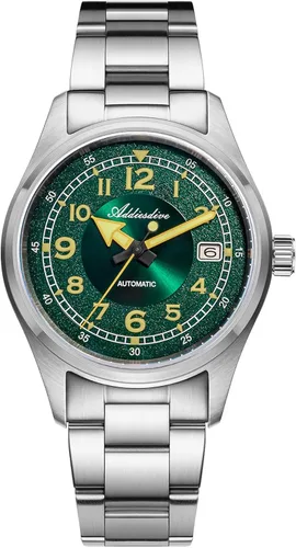 Vista 11 de ADDIESDIVE Relojes automáticos para hombre, acero inoxidable, NH35A, movimiento buceador, 200 M, esfera luminiscente, reloj de vestir analógico