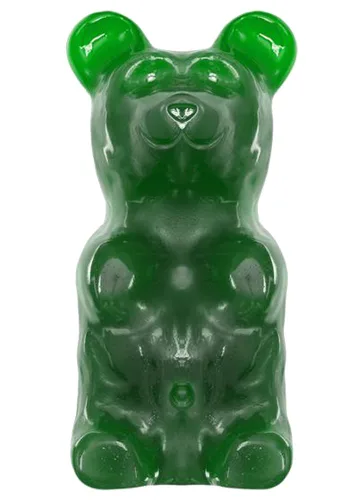 Vista 17 de El Oso de Goma ORIGINAL Más Grande del Mundo® Creado por The Gummy Bear Guy® Aproximadamente 5 libras Banana
