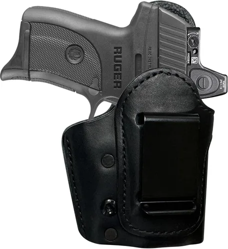 Vista 33 de Urban Carry LockLeather IWB RMR/RDS Holster - Right Handed Secure & Comfortable Leather/Polymer Hybrid Design for Optimal Comfort Compatible with