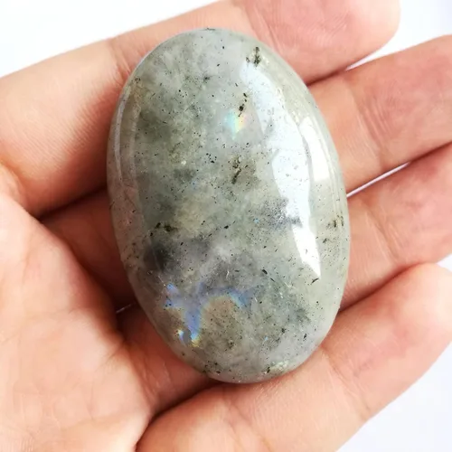 Vista 14 de Piedra de sangre africana, mini bolsillo ovalado de palma curativa, cristal curativo, spa, piedra energética, cristales y piedras curativas