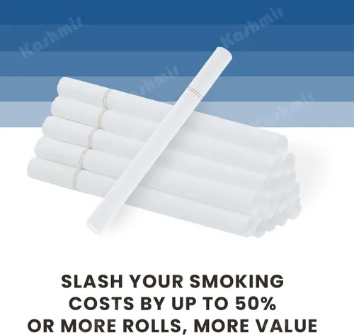Vista 2 de Roxwell - Tubos para cigarrillos tamaño King – 1000 unidades – 5 cajas de 200 tubos – Filtros blancos de extracción suave – Tubos preenrollados