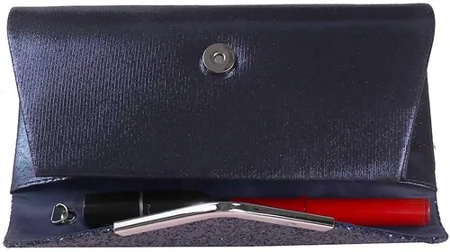 Vista 3 de KALAIEN Bolsos de mano tipo sobre para mujer, con purpurina, para bodas y fiestas
