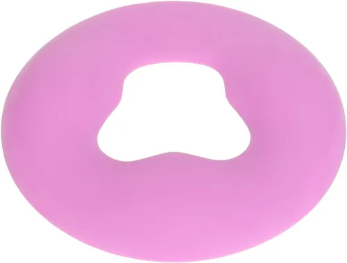 Vista 4 de Almohada facial para mesa de masaje, cojín de silicona para masaje de spa, cojín facial ()
