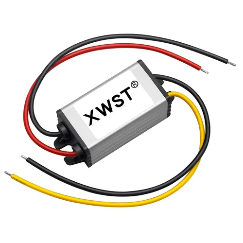 Vista 8 de 12V 24V reductor de voltaje convertidor de 5V 1A 5W, regulador de 5 voltios impermeable DC/DC Buck transformador fuente de alimentación