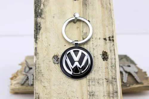 Vista 7 de Troika Llavero VW Volkswagen KR16-05/VW - Llavero con logotipo VW - Llavero adicional - Metal fundido - Cromado - Plata, plateado, Moderno