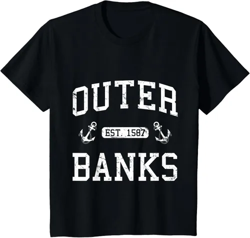 Vista 15 de Out-Banks NC North Carolina - Camiseta