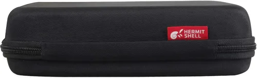 Vista 4 de Hermitshell Estuche rígido de viaje para ThinkFun Gravity Maze, juego de lógica de mármol caído (funda para laberinto de gravedad, negro)