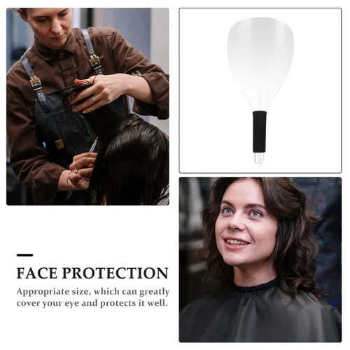 Vista 7 de 4 Pcs Hair Spray Eye Shield, Plastic Hairspray Face Protector Guard