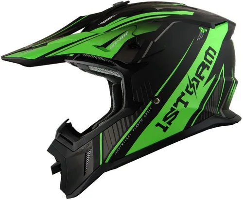 Vista 12 de 1Storm - Casco de motocross para adultos BMX MX ATV Dirt Bike Downhill Mountain Bike, estilo de carreras H637