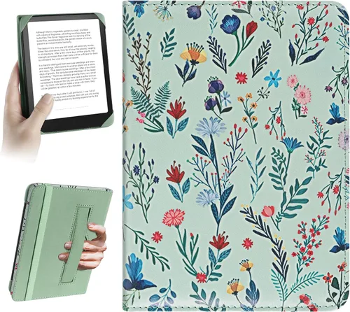 Vista 15 de HoYiXi Funda universal para Kindle eReader de 6 pulgadas, compatible con Paperwhite (2015/2018)/Pocketbook y Tolino/Kobo Clara HD, funda protectora
