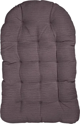 Vista 7 de Mozaic Home - Cojín para silla de huevos para exteriores/interiores, 44 x 27 x 4 pulgadas, cameo
