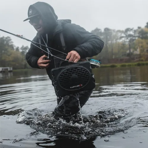 Vista 2 de Turtlebox Original Gen 3: Altavoz Bluetooth Portátil para Exteriores – Ultra-Fuerte (120dB), Impermeable (IP67), Resistente, Resistente a Impactos