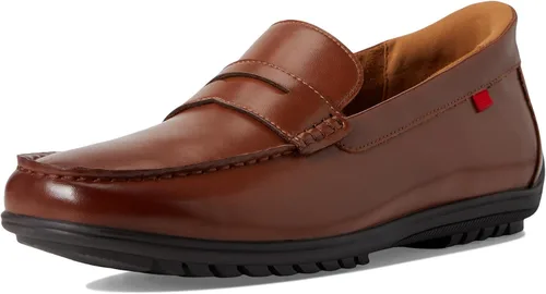 Vista 13 de Marc Joseph New York Mocasines Penny casuales sin cordones para hombre Negro