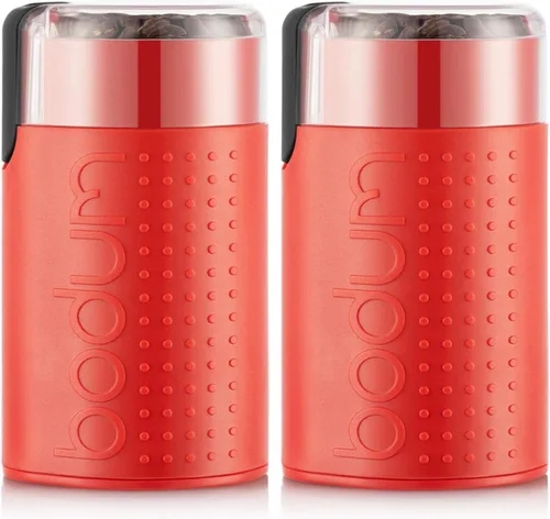 Vista 9 de Bodum C-Mill - Molinillo eléctrico para café y especias, hoja de acero inoxidable, color blanco