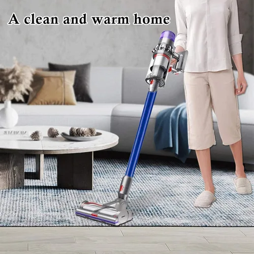 Vista 7 de Varita de repuesto de liberación rápida compatible con aspiradora inalámbrica Dyson V15 V11 V10 V7 V8 (azul)