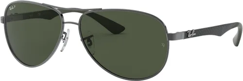 Vista 23 de Ray-Ban Gafas de sol aviador de fibra de carbono Rb8313 para hombre