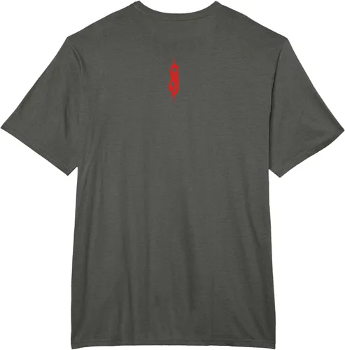 Vista 19 de Slipknot Tribal Calavera playera, niños 12, Rojo