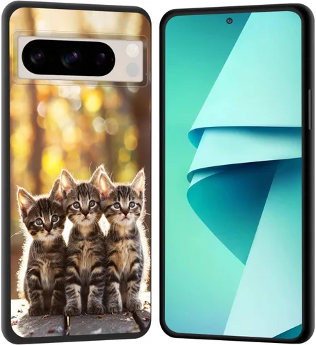Vista 13 de Funda para Pixel 4 XL, funda de goma de silicona suave a prueba de golpes, funda protectora de cuerpo completo para Google Pixel 4 XL, ciervo