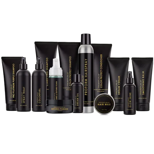 Vista 7 de Prorituals Balance Grow & Restore - Juego de champú y acondicionador antiencrespamiento para cabello seco y rizado, champú natural y acondicionador