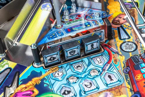 Vista 40 de Stern Pinball Foo Fighters con Insider Connected, Premium Edition Arcade Pinball Machine