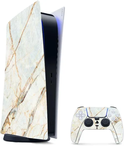 Vista 13 de MightySkins - Skin para juegos con purpurina brillante para PS5 y PlayStation 5, ágata amatista, acabado duradero con purpurina de alto brillo