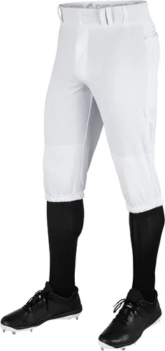 Vista 4 de CHAMPRO Triple Crown - Pantalón de béisbol estilo knickers con trenza para hombre